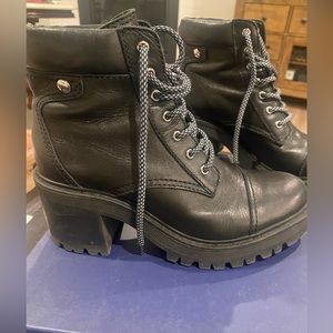 Marc Fisher combat boots
